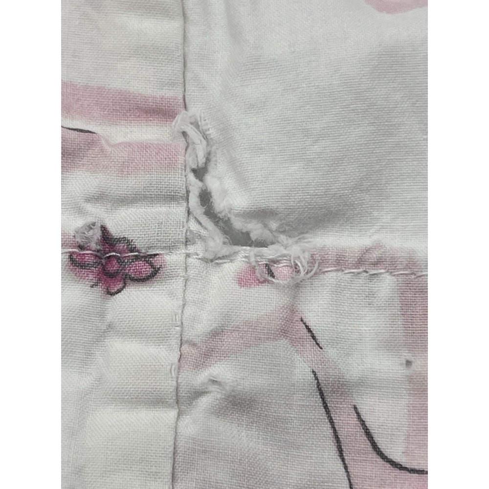 4pc POTTERY BARN KIDS Queen MAGICAL UNICORN ORGANIC SHEET SET FLANNEL See photos - Picture 12 of 12